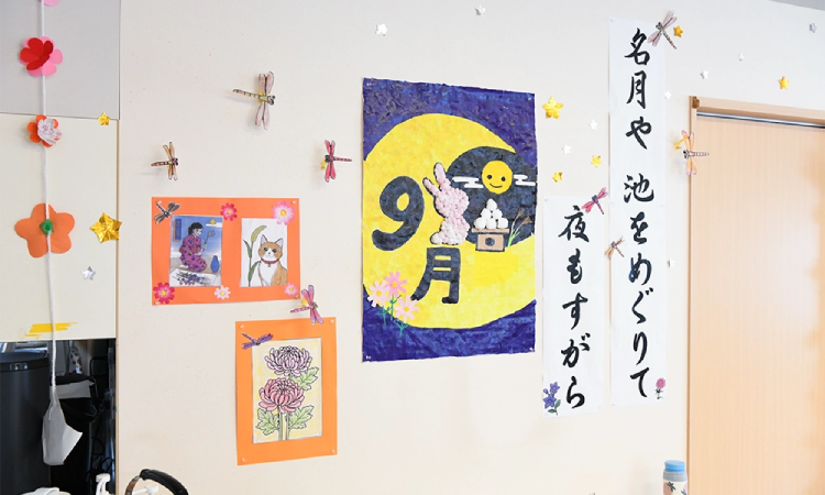 手作りカレンダーの写真